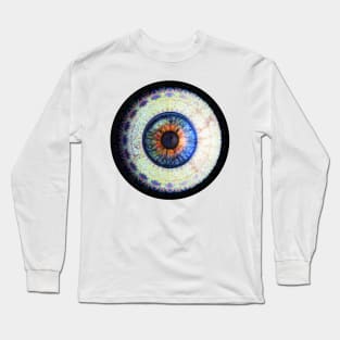 Lively Blue Eyball Jewel Long Sleeve T-Shirt